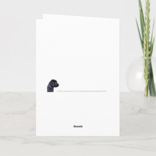 Personalized Merry Christmas Dog Mom Pet Photo Feestdagen Kaart (Achterkant)