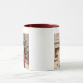 Personalized Merry Christmas Family Mug – Custom C (Centre)