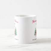 Personalized Merry Christmas Grandma Mug Koffiemok (Center)