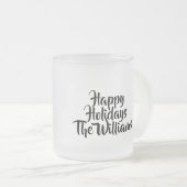 Personalized Merry Christmas Mug (Devant droit)