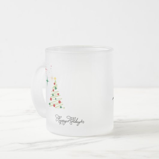Personalized Merry Christmas Mug (Devant gauche)