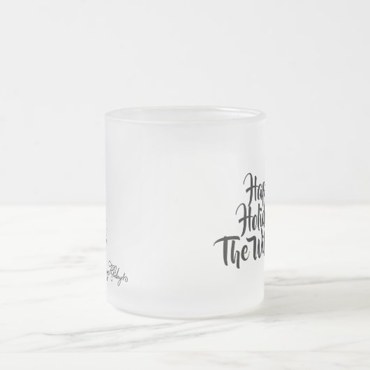 Personalized Merry Christmas Mug (Centre)