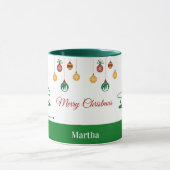 Personalized Merry Christmas Mug (Centre)
