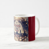Personalized Midnight Clock  New Year Mug  (Devant droit)
