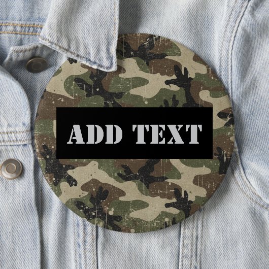 Personalized Military Ronde Button 6,0 Cm (In situ)