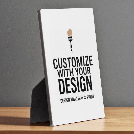 Personalized Minimalist Custom Company Branded  Fotoplaat