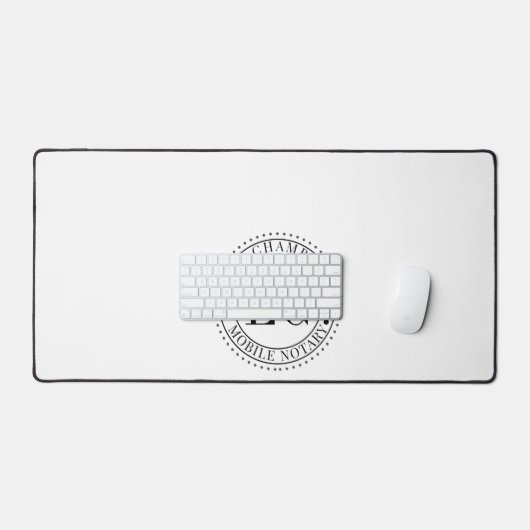 Personalized Mobile Notary Public Seal Logo (Clavier et souris)