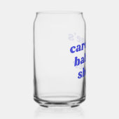 Personalized Modern Blue Retro Favor Baby Shower (Droite)