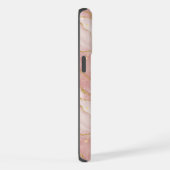 Personalized Modern Rose Quartz Marble Gold (Côté droit)