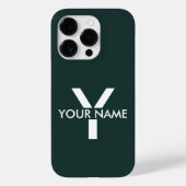 Personalized Modern Stylish Trendy  Case-Mate iPh iPhone Case (Achterkant)