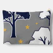 Personalized Modern Woodland Tree and Star Etui (Achterkant)