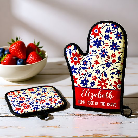 Personalized Mom Home Cook Kitchen Set