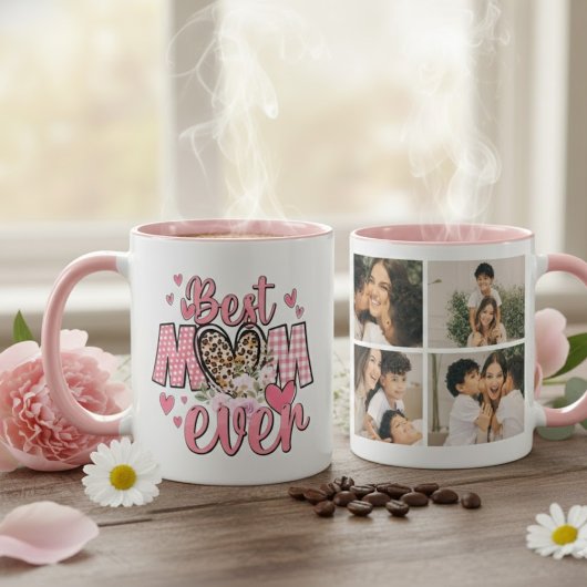 Personalized Mom Photo Mug Cute Design