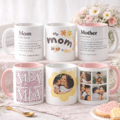 Personalized Mom Photo Mug Cute Design