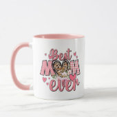 Personalized Mom Photo Mug Cute Design (Gauche)