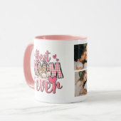 Personalized Mom Photo Mug Cute Design (Devant gauche)