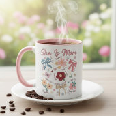 Personalized Mom Photo Mug Cute Design Mok