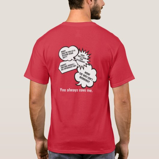 Personalized Mom T-Shirt – Funny ChatGPT Shirt (Dos)