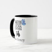 Personalized Mom Typography Mug (Devant gauche)