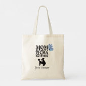 Personalized Mom Typography Tote Bag (Achterkant)