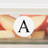 Personalized Monogram and Name Labels (Aangebracht)