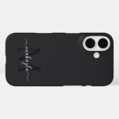 Personalized Monogram Case-Mate iPhone Case (Achterkant (horizontaal))