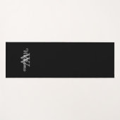 Personalized Monogram Custom Name and Initial Yogamat (Voorkant (horizontaal))