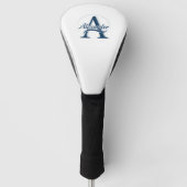 Personalized Monogram Golf Head Cover (Voorkant)