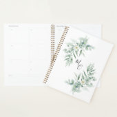 Personalized Monogram Green Foliage Planner (Display)