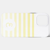 Personalized Monogram Minimal Striped Modern Desig Case-Mate iPhone Case (Achterkant (horizontaal))