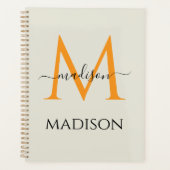 Personalized Monogram & Name  (Devant)
