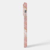 Personalized Monogram Rose Quartz Gold (Côté gauche)