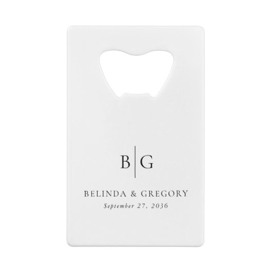 Personalized Monogrammed Initials Wedding Favors (Dos)