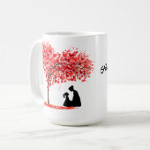 Personalized Mother & Daughter Love Mug (Devant gauche)