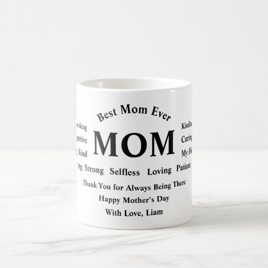 Personalized Mother’s Day Mug (Centre)