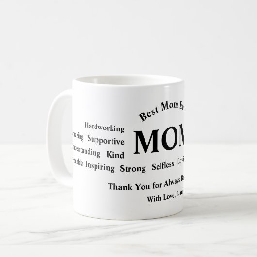Personalized Mother’s Day Mug (Devant gauche)