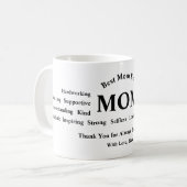 Personalized Mother’s Day Mug Koffiemok (Voorkant links)