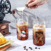 Personalized Mother's Day glass