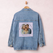 personalized mother's day photo denim jacket (Hangar)