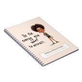 Personalized Motivational Notebook Notitieboek (Rechterzijde)