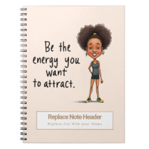Personalized Motivational Notebook