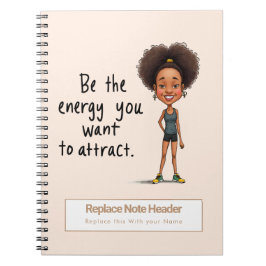 Personalized Motivational Notebook Notitieboek