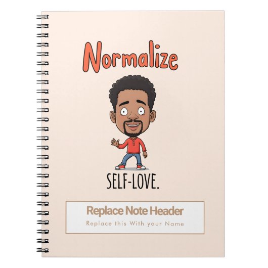 Personalized Motivational Notebook Notitieboek (Voorkant)