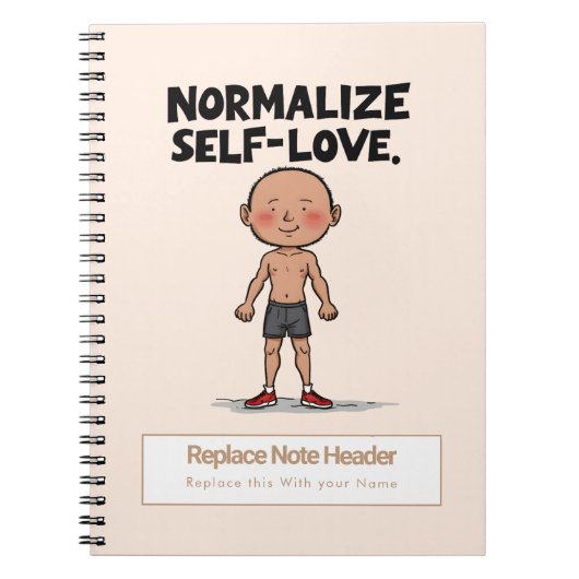 Personalized Motivational Notebook Notitieboek (Voorkant)