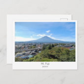 Personalized, Mount Fuji, Japan Briefkaart (Voorkant / Achterkant)