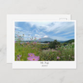 Personalized, Mount Fuji, Japan Briefkaart (Voorkant / Achterkant)