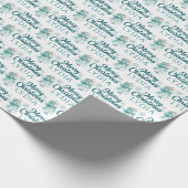 Personalized Mrs. Claus Wrapping Paper Cadeaupapier (Hoek)