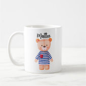 Personalized Mug Bear with Name (Gauche)