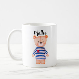 Personalized Mug Bear with Name Koffiemok