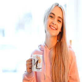 personalized mug, custom name mug, monogram mug, i mok